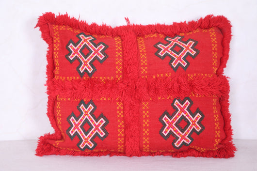 Moroccan kilim pillow 14.1 INCHES X 18.5 INCHES