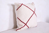 Moroccan kilim pillow 17.3 INCHES X 17.3 INCHES