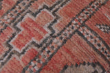 Moroccan azilal ottoman old rug pouf