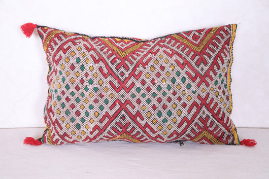 Moroccan handmade kilim pillow 14.5 INCHES X 22 INCHES