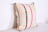 Moroccan kilim pillow 16.5 INCHES X 16.9 INCHES
