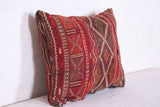 Moroccan kilim pillow 11.4 INCHES X 12.9 INCHES