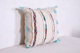 Moroccan kilim pillow 17.3 INCHES X 17.7 INCHES