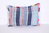 Moroccan handmade kilim pillow 12.9 INCHES X 18.1 INCHES