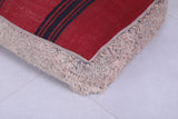 two Moroccan handmade ottoman rug pouf