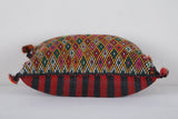 Vintage Moroccan rug pillow 13.3 INCHES X 17.3 INCHES