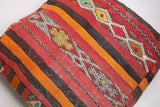 colorful pouf ottoman