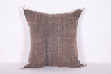 Brown Kilim Pillow 18.5 INCHES X 20 INCHES