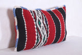 Moroccan handmade kilim pillow 14.1 INCHES X 23.6 INCHES
