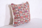 Moroccan handmade kilim pillow 14.9 INCHES X 16.1 INCHES
