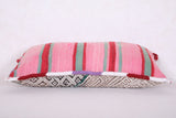Vintage Moroccan Kilim Pillow 12.5 INCHES X 20.8 INCHES