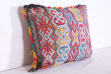 Moroccan handmade kilim pillow 11.8 INCHES X 15.7 INCHES