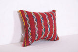 Striped Moroccan Rug Pillow 10.6 INCHES X 13.7 INCHES