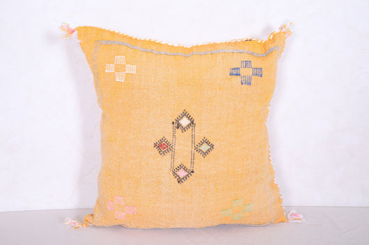 Moroccan handmade kilim pillow 18.1 INCHES X 19.2 INCHES
