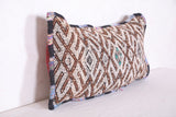 Vintage Moroccan pillow cover 12.5 INCHES X 21.2 INCHES