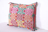Moroccan handmade kilim pillow 18.5 INCHES X 23.2 INCHES