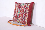 Moroccan handmade kilim pillow 12.9 INCHES X 14.1 INCHES
