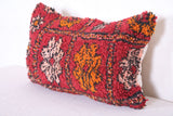 Moroccan handmade kilim pillow 12.2 INCHES X 20.4 INCHES