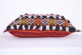 Moroccan handmade kilim pillow 12.5 INCHES X 19.2 INCHES