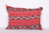 Vintage Moroccan Kilim Pillow 15.7 INCHES X 23.2 INCHES