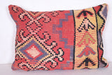 Moroccan handmade kilim pillow 14.9 INCHES X 21.6 INCHES