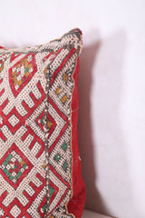 Moroccan kilim pillow 15.3 INCHES X 16.1 INCHES