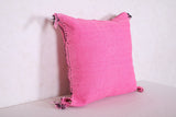 Moroccan pillow pink 17.3 INCHES X 18.1 INCHES