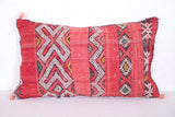 Moroccan handmade kilim pillow 14.5 INCHES X 23.6 INCHES