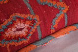 Red moroccan rug Pillow 15.7 INCHES X 22.8 INCHES