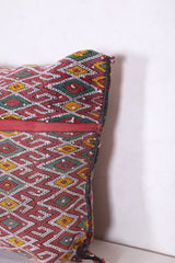 Vintage Berber pillow 17.3 INCHES X 20 INCHES