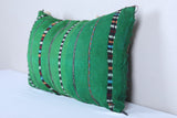 Vintage moroccan handwoven kilim pillow 13.3 INCHES X 20 INCHES