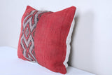 Vintage moroccan handwoven kilim pillow 15.7 INCHES X 18.1 INCHES