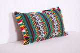 Vintage Berber Kilim Pillow 12.9 INCHES X 22 INCHES
