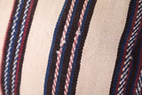 Moroccan striped pillow 13.7 INCHES X 16.1 INCHES