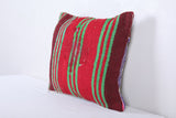 Vintage moroccan handwoven kilim pillow 16.1 INCHES X 18.1 INCHES