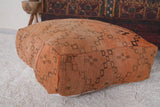 Floor Moroccan handmade pouf ottoman for sale