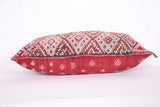 Moroccan pillow red 12.9 INCHES X 18.5 INCHES