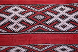 Vintage Kilim Pillow 12.5 INCHES X 18.8 INCHES