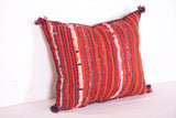 Moroccan red pillow 15.7 INCHES X 18.5 INCHES