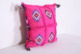 Moroccan kilim pillow 16.9 INCHES X 17.3 INCHES