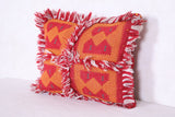 Moroccan kilim pillow 13.7 INCHES X 16.9 INCHES