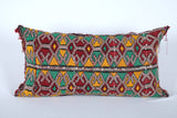 Vintage kilim pillow Long 13.3 INCHES X 24.4 INCHES