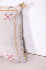Vintage Moroccan pillow cover 16.9 INCHES X 18.5 INCHES