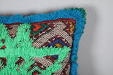 Vintage kilim pillow handmade 13.3 INCHES X 13.3 INCHES