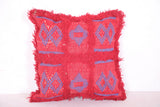Red pillow Square14.1 INCHES X 14.1 INCHES