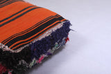 Two berber handmade rug azilal rug pouf