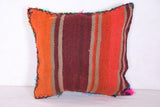 Moroccan handmade kilim pillow 11.8 INCHES X 13.3 INCHES