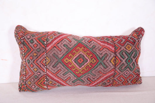 Long berber Kilim Pillow 10.6 INCHES X 20 INCHES