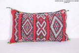 Moroccan handmade kilim pillow 11.4 INCHES X 18.1 INCHES