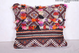 Moroccan handmade kilim pillow 14.9 INCHES X 16.9 INCHES